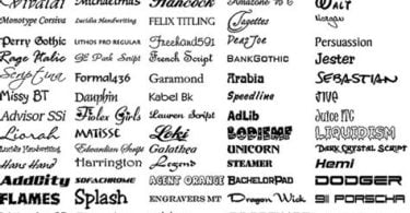 Ücretsiz ve Popüler Yazı Fontu Siteleri