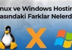 Windows Hosting ve Linux Hosting Arasındaki Farklar