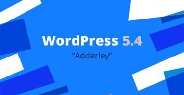WordPress 5.4 "Adderley"