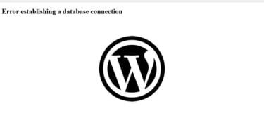 Wordpress Database Connection Hatasının Çözümü