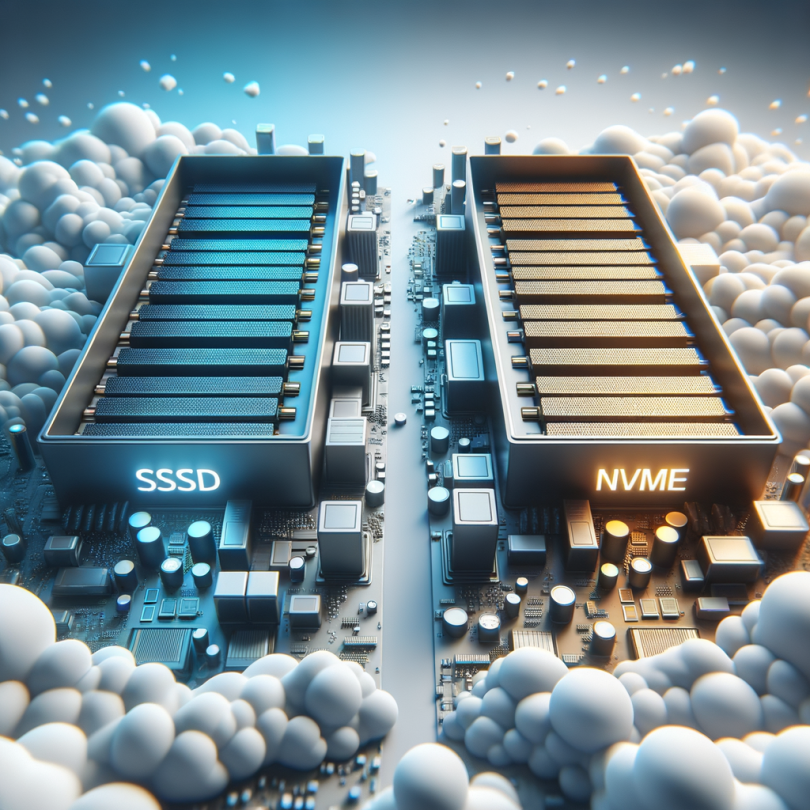 Sanal Sunucularda SSD ile NVMe Arasındaki Farklar