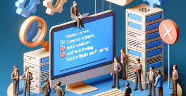 Web Hosting Hataları ve Çözümleri: En Sık Karşılaşılanlar