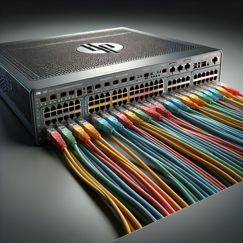 HP Switch Configuration for VLANs and Network Segmentation