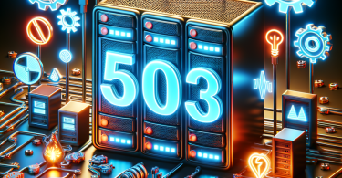 Sunucu Hata Kodu 503: Nedenleri ve Çözümleri
