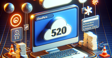 "Cloudflare 520 Hatası ve Çözüm Yolları"