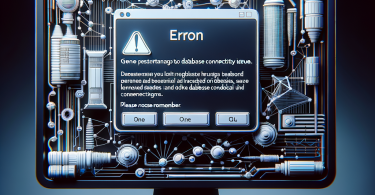 WordPress "Error Establishing a Database Connection" Çözümü