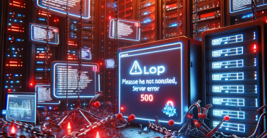 Server Hata Kodu 500 Çözümü ve Nedenleri